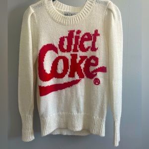 Wildfox Couture Diet-Coke Knit Alpaca Sweater